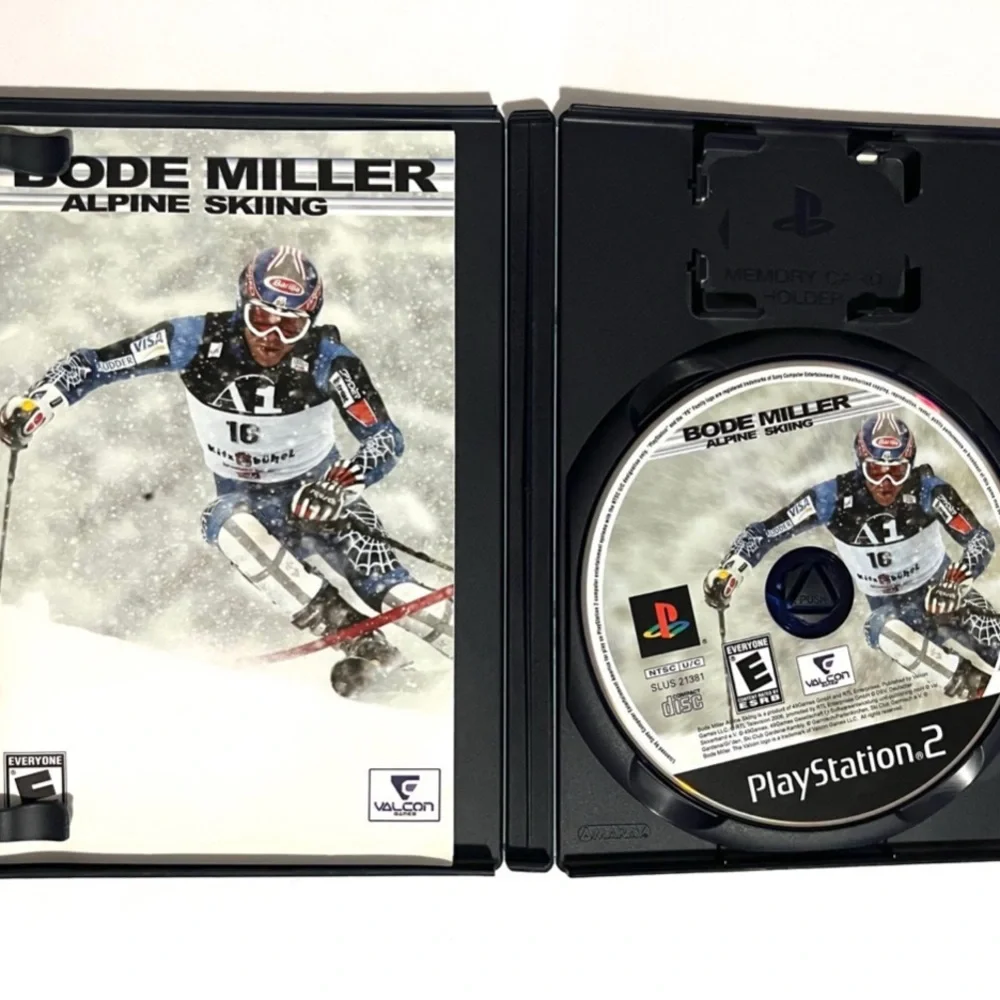 Bode Miller Alpine Skiing (Sony PlayStation 2, 2006) Complete.
